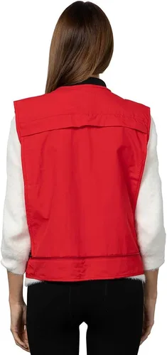 Miniatura 3 de Ziker Chaleco de malla transpirable para mujer, de secado rápido, safair, para pesca, viajes, con múltiples bolsillos