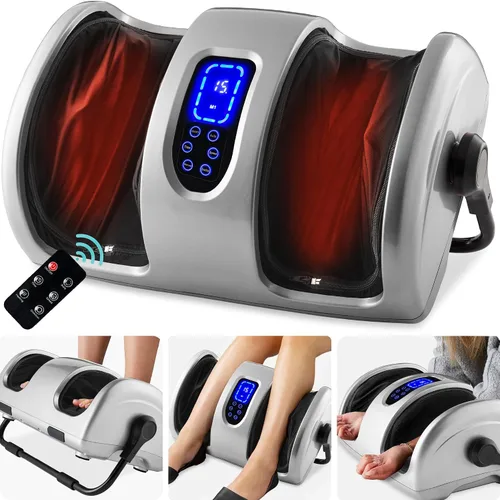 Miniatura 10 de Best Choice Products Masajeador de pies Shiatsu calentado para aliviar el dolor, fascitis plantar, neuropatía, circulación sanguínea con diseño