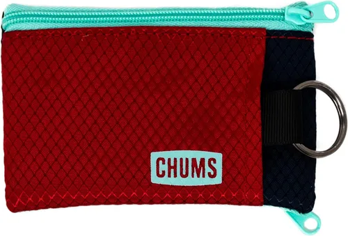 Miniatura 15 de Chums Surfshorts Cartera - Cartera ligera y delgada con bloqueo RFID y ventana de identificación transparente - Con cremallera, cartera minimalista