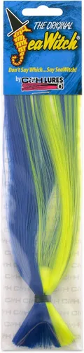 Miniatura 18 de C&H Lures Señuelos de Pesca Sea Witch - Originales Desde 1959, Faldas de Nylon Revelan Cabeza con Peso, 15 Colores, 8 Pesos de Cabeza, Señuelo