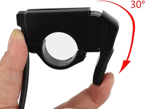 Miniatura 4 de LGEGE Acelerador de pulgar solo para BAFANG Kit de motor – Acelerador de velocidad de dedo compatible con bicicleta eléctrica BAFANG Mid Drive