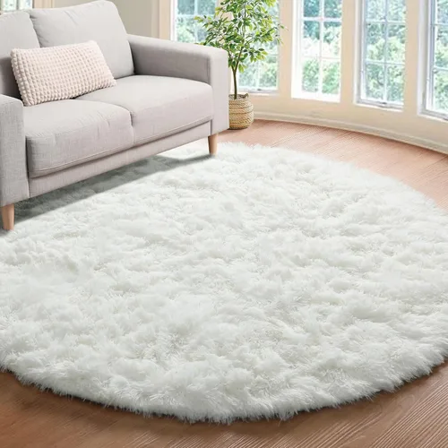 Miniatura 27 de ONASAR - Alfombra de pasillo negra de 2 x 6 pies, esponjosa, lavable, ultrasuave, afelpada, peluda, tapete para bebés, dormitorio de niños, armario