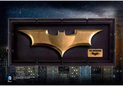 Miniatura 2 de Batman: Réplica de utilería del Batarang de la película El caballero oscuro: la leyenda renace