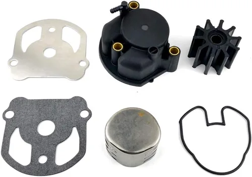 Miniatura 2 de 984461 Kit de reparación de impulsor de bomba de agua con carcasa compatible para Volvo Penta OMC Cobra Stern Drives V6 V8 2.3 2.5 3.3 4.3 4.6 5.0