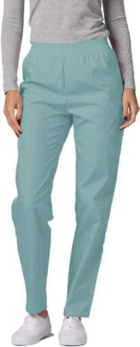 Miniatura 4 de Universal - Conjunto de pantalón y blusa para mujer, cuello en V, elásticos, de meter