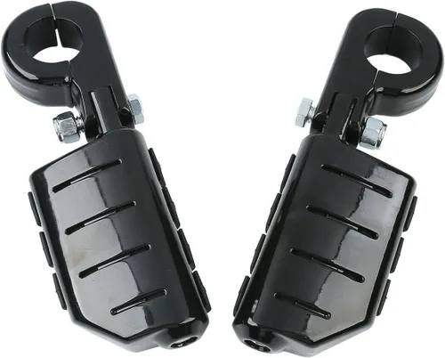 Miniatura 4 de Green-L Estriberas universales para motocicleta de 1 1/4 pulgadas con abrazadera P para Harley Sportster Softail Dyna Touring Road King Street Glide