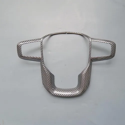 Miniatura 2 de ZiWen Nueva Funda de Volante con Moldura de Impresión de Fibra de Carbono para GMC Sierra 1500 2500HD 3500HD 2020 2021 2022 2023 2024 2025 Yukon XL