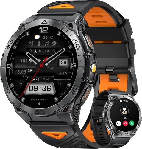 Miniatura 10 de Smart Watches for Men with Flashlight,1.6" AMOLED Always on Display Outdoor Sports Smartwatch with 111 Sports modes ,Heart Rate/Sleep Monitor IP68