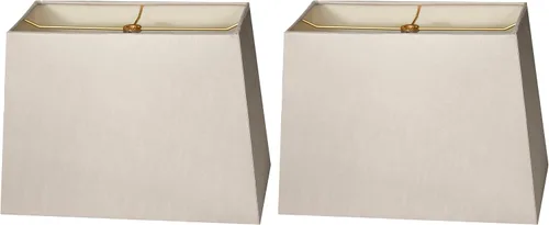 Miniatura 16 de Royal Designs, Inc. HB-613-12AGL Pantalla para lámpara de tapa dura rectangular, (5 x 10) x (8 x 12) x 9.5, Oro Antiguo