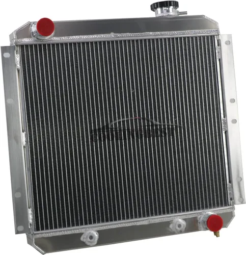 Radiador de 3 filas para Toyota Land Cruiser 1958-1984 FJ45 3.9L 4.2L L6, todo aluminio 59 60 61 62 63 64 65 66 67 68 69 70 71 72 73 74 75 75 77 6