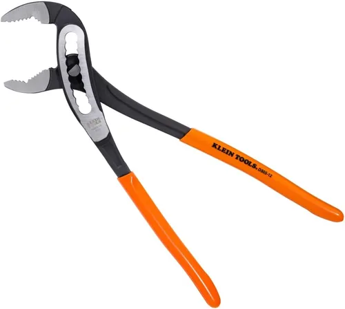 Miniatura 11 de KLEIN TOOLS D5052KIT Juego de 2 piezas de alicates de bomba clásicos Klaw, alicates de bomba de 7 pulgadas y 10 pulgadas, diseño compacto