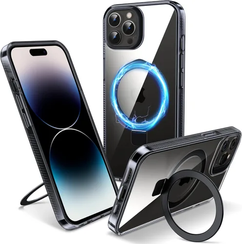 Miniatura 26 de Funda magnética para iPhone Air – [Soporte invisible integrado] [Compatible con MagSafe] [Protección contra caídas de grado militar] Cubierta