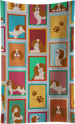 Miniatura 29 de Caroline's Treasures MLM1106KTWL Lots of Bichon Frise - Toalla de cocina para invitados, toalla de baño decorativa para cara, té, paño de cocina