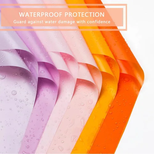 Miniatura 3 de BBJ WRAPS - Papel de envoltura de flores translúcido para florista, resistente al agua, duradero, papel de envoltura de ramo para arreglos florales