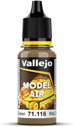 Miniatura 50 de Vallejo - Pintura color verde interior, 0.6 fl oz Interior Verde