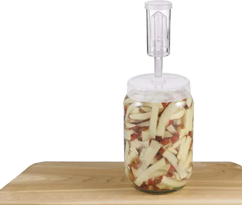Miniatura 3 de Paquete de 6 candados de aire sin BPA para fermentación, elaboración de cerveza, cerveza, vino, chucrut, kimchi y otros proyectos de fermentación