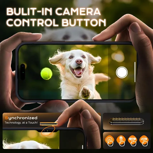 Miniatura 459 de TOCOL Funda para iPhone 11, compatible con Magsafe, protección completa de cámara, imanes integrados, protección contra caídas, funda translúcida