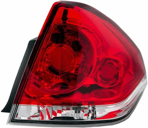 KarParts360: Para Chevy Impala 2006-2013 Conjunto de luz trasera lado del pasajero con bombillas reemplaza GM2801193 | 25971598
