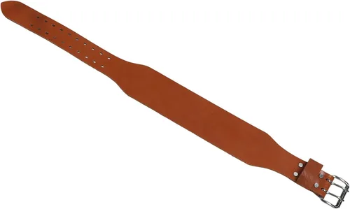 Miniatura 7 de Cinturón de levantamiento de pesas, cinturón de cuero para levantamiento de pesas para hombres, cinturón de pesas para gimnasio, soporte lumbar