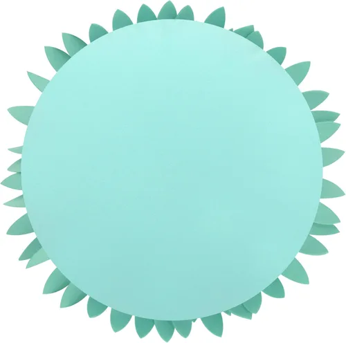 Miniatura 3 de Almohada decorativa 3D de flores de margarita, manta de girasol de 14.5 x 13 pulgadas, decoración redonda para el hogar para sofá y cama