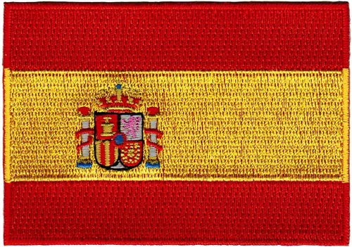 Miniatura 55 de Cypress Collectibles - Parche de bandera de Italia - Apliques bordados - Parches termoadhesivos de país europeo - Dimensiones: 3.5" x 2.5