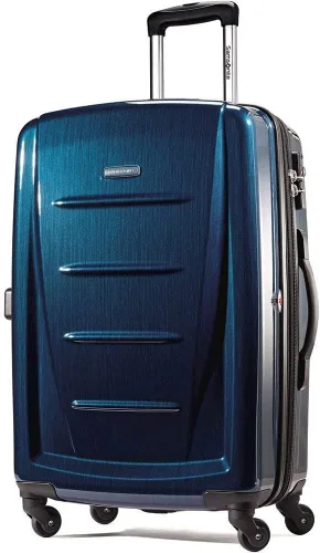 Miniatura 260 de Samsonite Winfield 2 Equipaje rígido con ruedas giratorias, Azul profundo, Juego de 3 piezas (20/24/28)