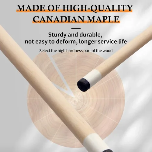 Miniatura 6 de Kmise Pool Cue Stick Set,4 Colors Canadian Maple Cue,Pool Sticks for Adults,Tacos de Billar 18 19 20 21oz for Beginner
