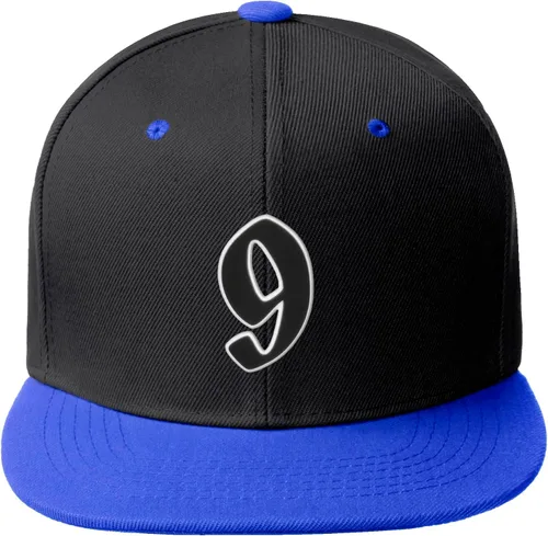 Miniatura 619 de Daxton Gorra clásica con visera de billete plano con letras del alfabeto inglés antiguo de la A a la Z