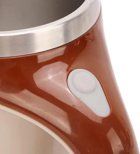 Miniatura 7 de Taza de café con agitación magnética automática de 12.8 fl oz, taza de acero inoxidable para café, té, leche de chocolate caliente, taza de mezcla