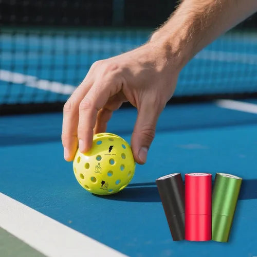 Miniatura 6 de Marcador de sello de pickleball personalizado - Sello de nombre personalizado para bolas de pickleball, sin ensuciar, tinta de larga duración