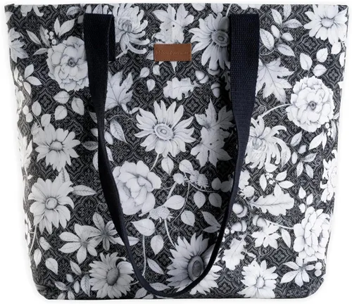 Miniatura 33 de Maison d' Hermine - Bolsa de lona de algodón reutilizable para mujeres, con asa para el hombro, bolsas a granel para compras y viajes