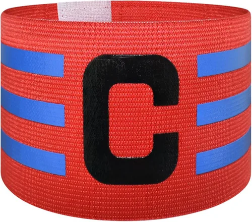 Miniatura 16 de Sports Captain C Arm Band for Team Training, Unisex Elastic Soccer Captain Armband Adjustable Outdoor Football Player Captain's ArmBands for Adult