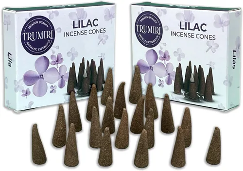 Miniatura 17 de TRUMIRI Incienso ámbar – Paquete de 20 conos (2 x 10) – Incienso de cono perfumado