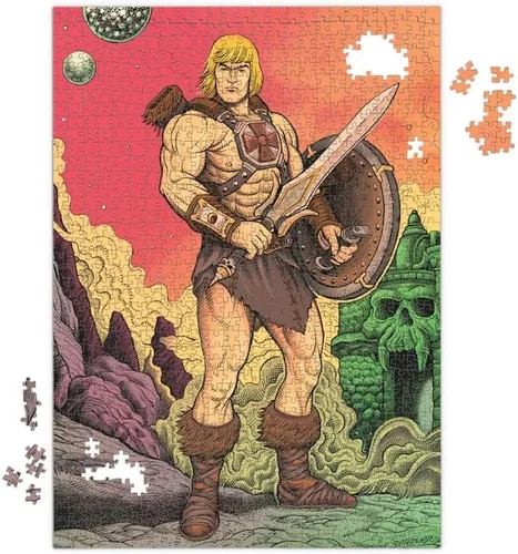 Miniatura 8 de Mondo Games Masters of The Universe: He-Man - Rompecabezas premium de 1000 piezas