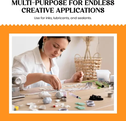 Miniatura 5 de Creative Hobbies Jeringa aplicadora de pegamento para diamantes de imitación de parte trasera plana y manualidades de pasatiempos, 0.2 fl oz