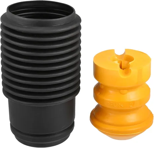 Miniatura 4 de uxcell Juego de 2 cubiertas antipolvo para amortiguador, repuesto para BMW 128i 2008-2013 No.31336771380