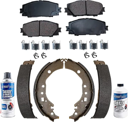 Miniatura 145 de Detroit Axle - Kit de freno delantero para Dodge Ram 1500 Durango Dakota Chrysler Aspen Dakota Driver Side Disco Freno Pinza de freno de cerámica