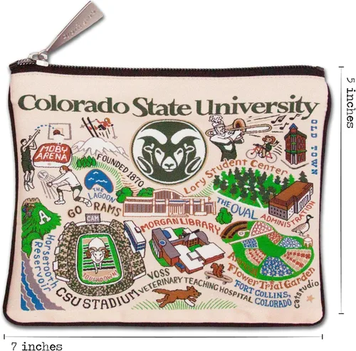 Miniatura 6 de Catstudio Bolsa con cremallera para padres Midwest College, Colorado State University, Bolsa