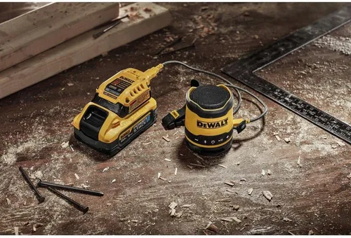 Miniatura 7 de Dewalt Altavoz Bluetooth, Recargable USB-C, para el lugar de trabajo (DCR008)
