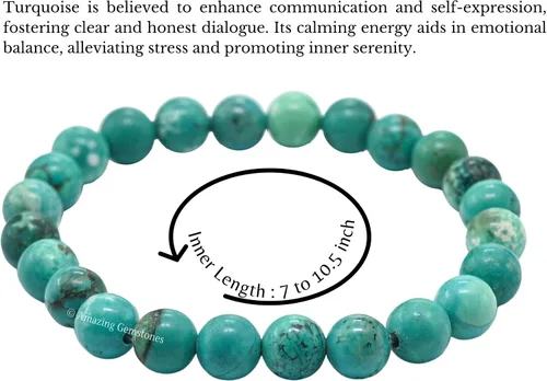 Miniatura 895 de Amazing Gemstone Crystal Bracelet for Women Men's Gifts - Protection Healing Crystal Bracelet - 8mm Gemstone Beaded Stretchable Bracelet Pulseras