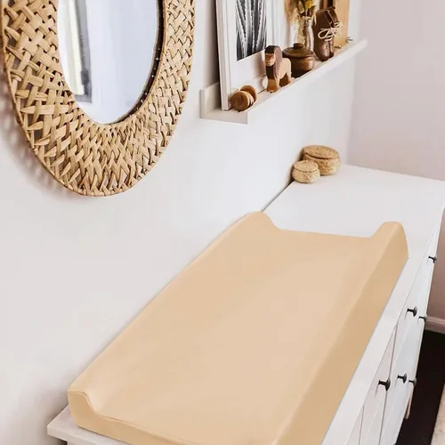 Miniatura 4 de Owlowla Funda para cambiador, fundas impermeables para cambiador, funda de cuero suave para cambiador, se adapta a cambiadores estándar para bebé