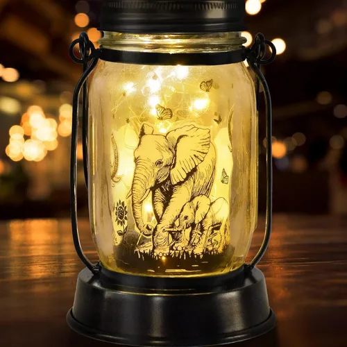 Miniatura 68 de Farol solar de Chihuahua, regalo para mujeres, hombres, mamá, cumpleaños, amantes de perro Chihuahua, luz conmemorativa pérdida de mascotas