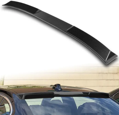 Miniatura 9 de Q1-TECH, Alerón de techo para ventana trasera compatible con BMW Serie 5 G30 F90 520i 530e 530i M5 M550i 540i 550i Sedán, alerón de visera de techo