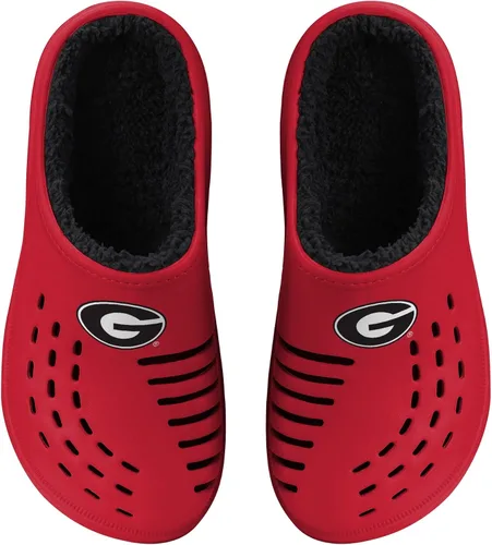 Miniatura 14 de FOCO Men's NCAA Sherpa Lined Big Logo Clog