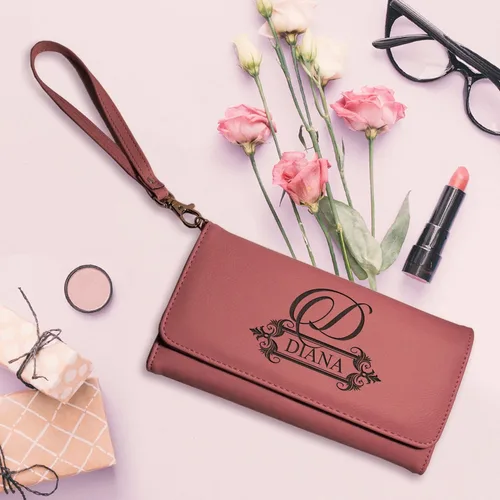 Miniatura 3 de Cartera de mano personalizada para mujer con correa extraíble
