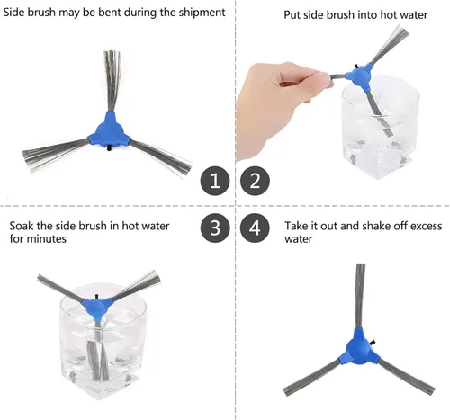 Miniatura 4 de Piezas de repuesto compatibles con accesorios eufy RoboVac 11S RoboVac 30 RoboVac 30C RoboVac 15C RoboVac 12 RoboVac 35C RoboVac 15T, paquete de 19