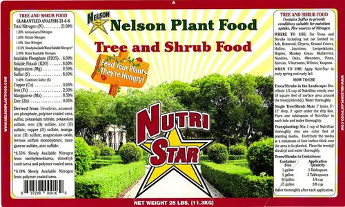 Miniatura 2 de Nelson - Alimento vegetal para árboles, arbustos y árboles de hoja perenne para enterrados, contenedores y patios, fertilizante granular, NutriStar