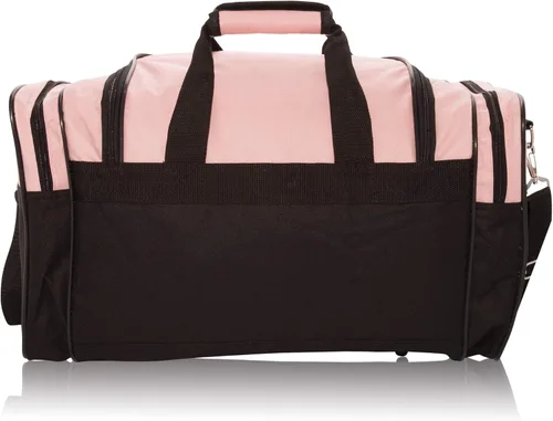 Miniatura 4 de Bolsa de lona, de DALIX, para el gimnasio, para viajar, 17 pulgadas