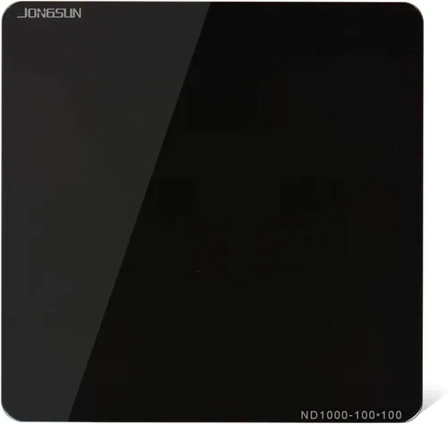 Miniatura 4 de JONGSUN Filtro ND cuadrado de 3.937 x 3.937 in, filtro de lente S-PRO gris de densidad neutra ND1000, Ultra delgado HD de 18 capas Nano multicapa