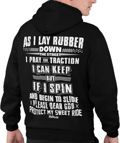 Miniatura 34 de STYLN Sudadera de manga larga con capucha Sudadera divertida con capucha unisex para adultos entusiastas del automóvil, camión, bicicleta, carreras